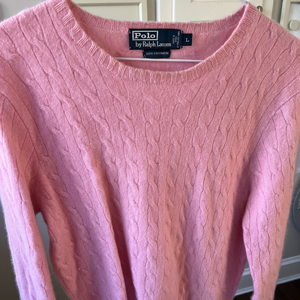 Pink sweater